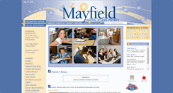 Desktop Screenshot of mayfieldcsd.org